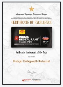 indian restaurant awards th edition