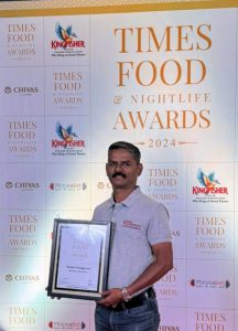times food nightlife awards with senthil sir