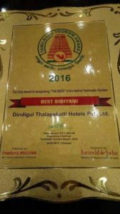 Tamilnadu Tourism Award